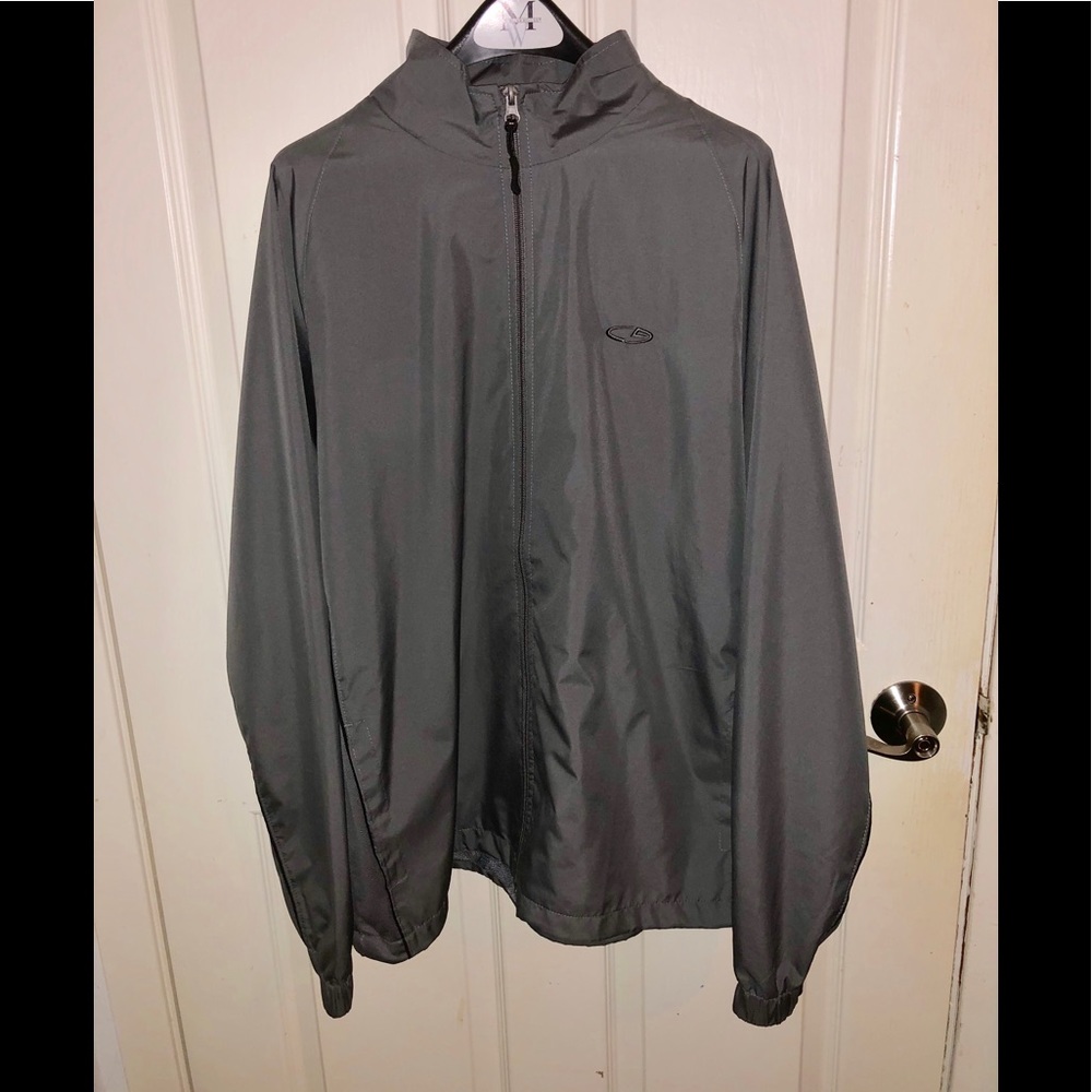 Champion Breathable Athletic Windbreaker (Gray)